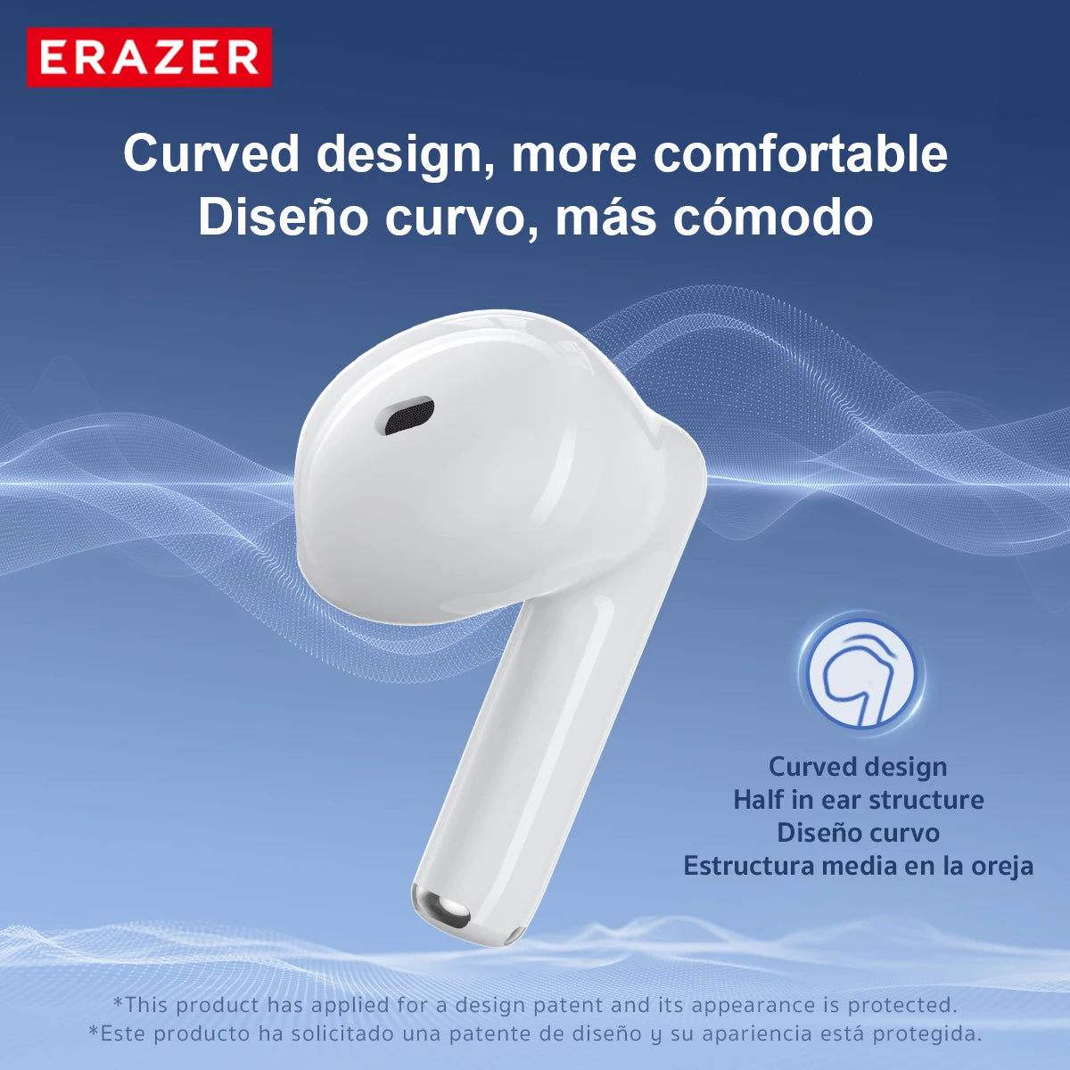 [AI Translator Earphones] Erazer Xt92Pro Bluetooth Earphones Real-Time Translate Earbuds Wireless Headphones for Travel Talking